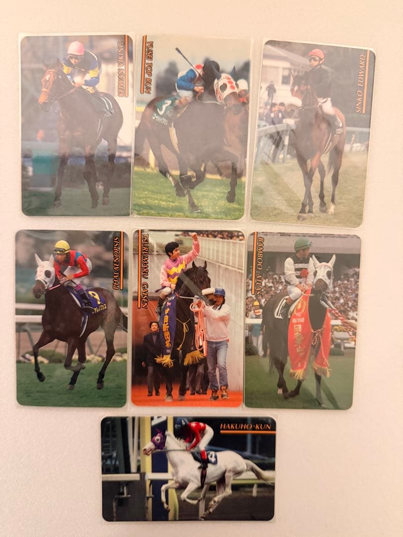 まねき馬倶楽部 馬手箱 競馬カード まとめ売り