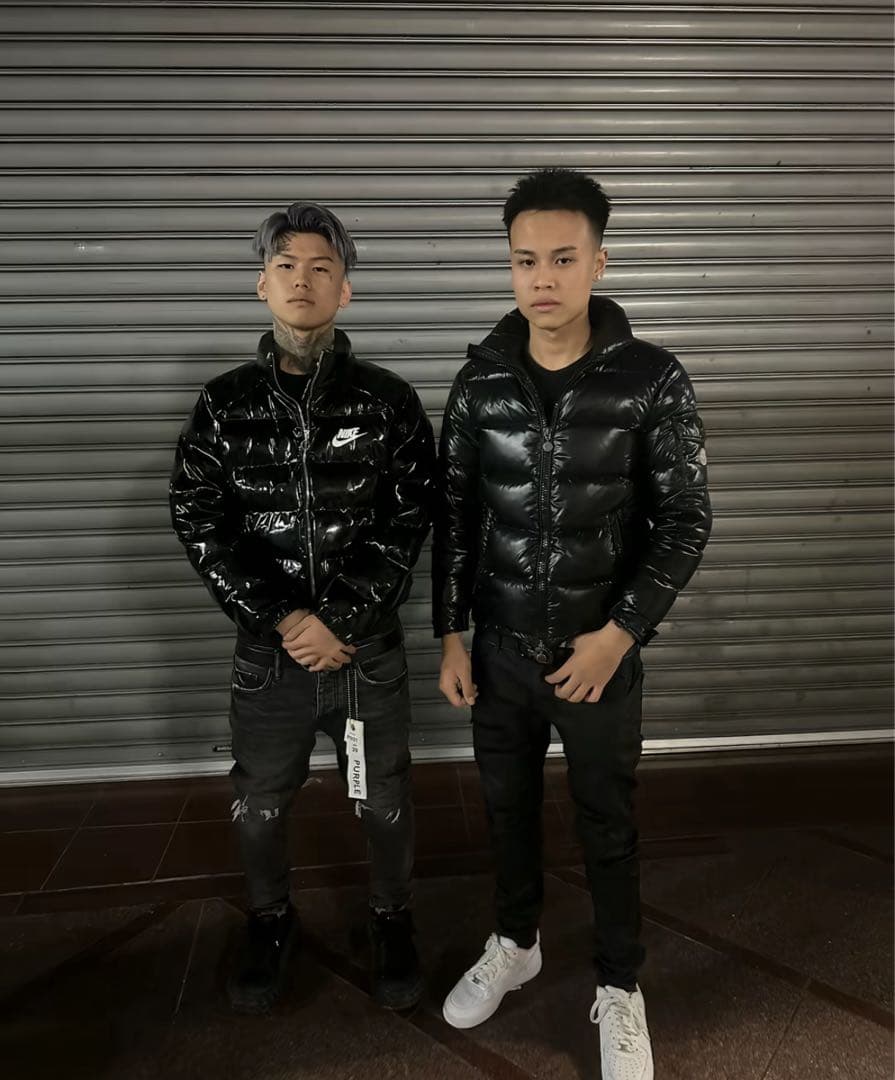 purge trapper 着　Nike ブラック ダウンジャケット Ｍサイズ