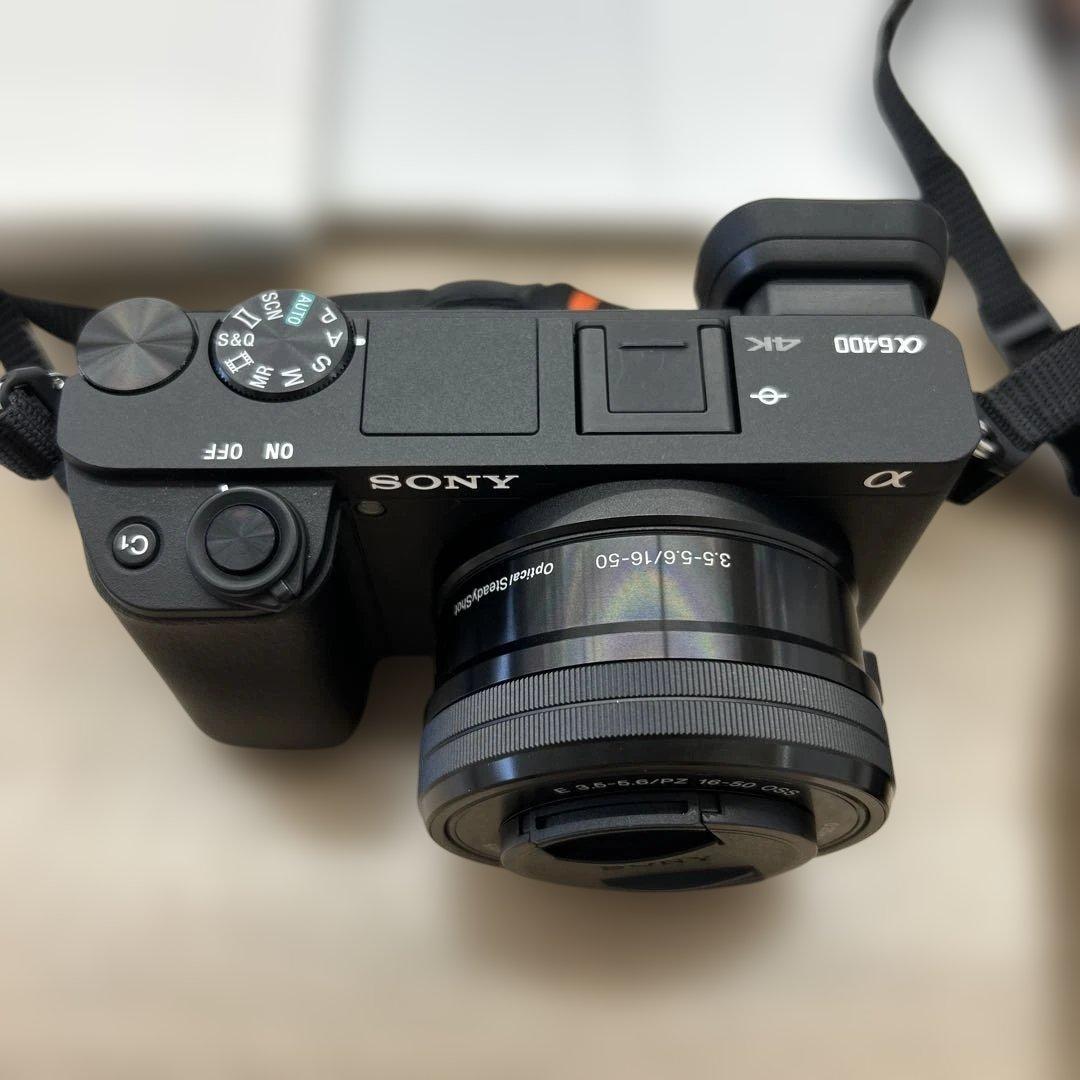SONY α6400 ミラーレス一眼 本体とレンズ