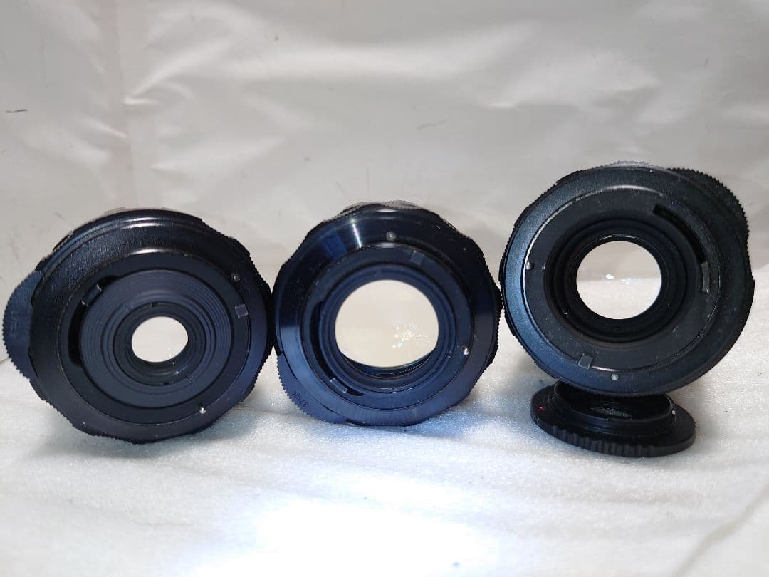 美品！3点★Pentax S M TAKUMAR 28 55 135mm M42