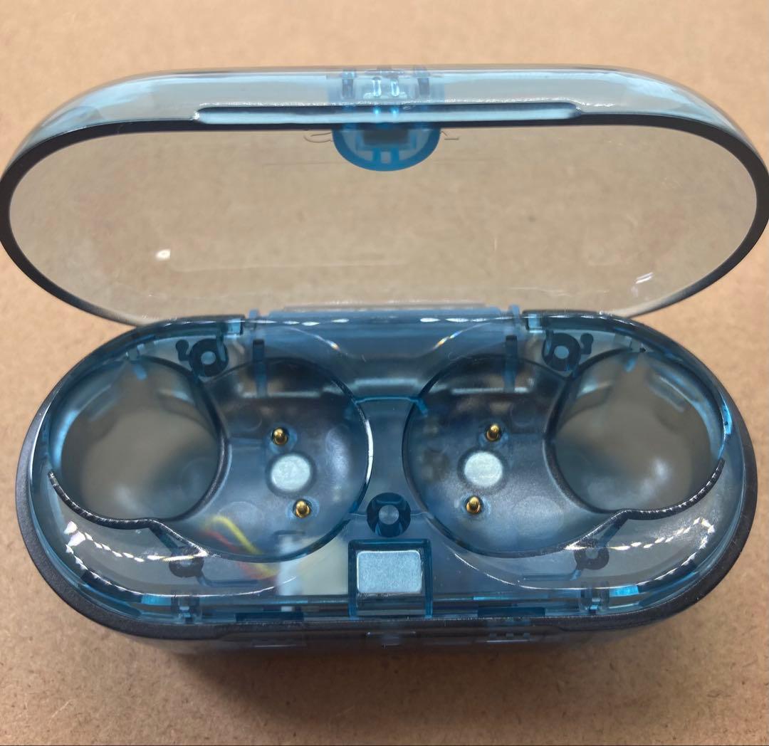 【美品】SONY WF-C710N【グラスブルー充電ケース】