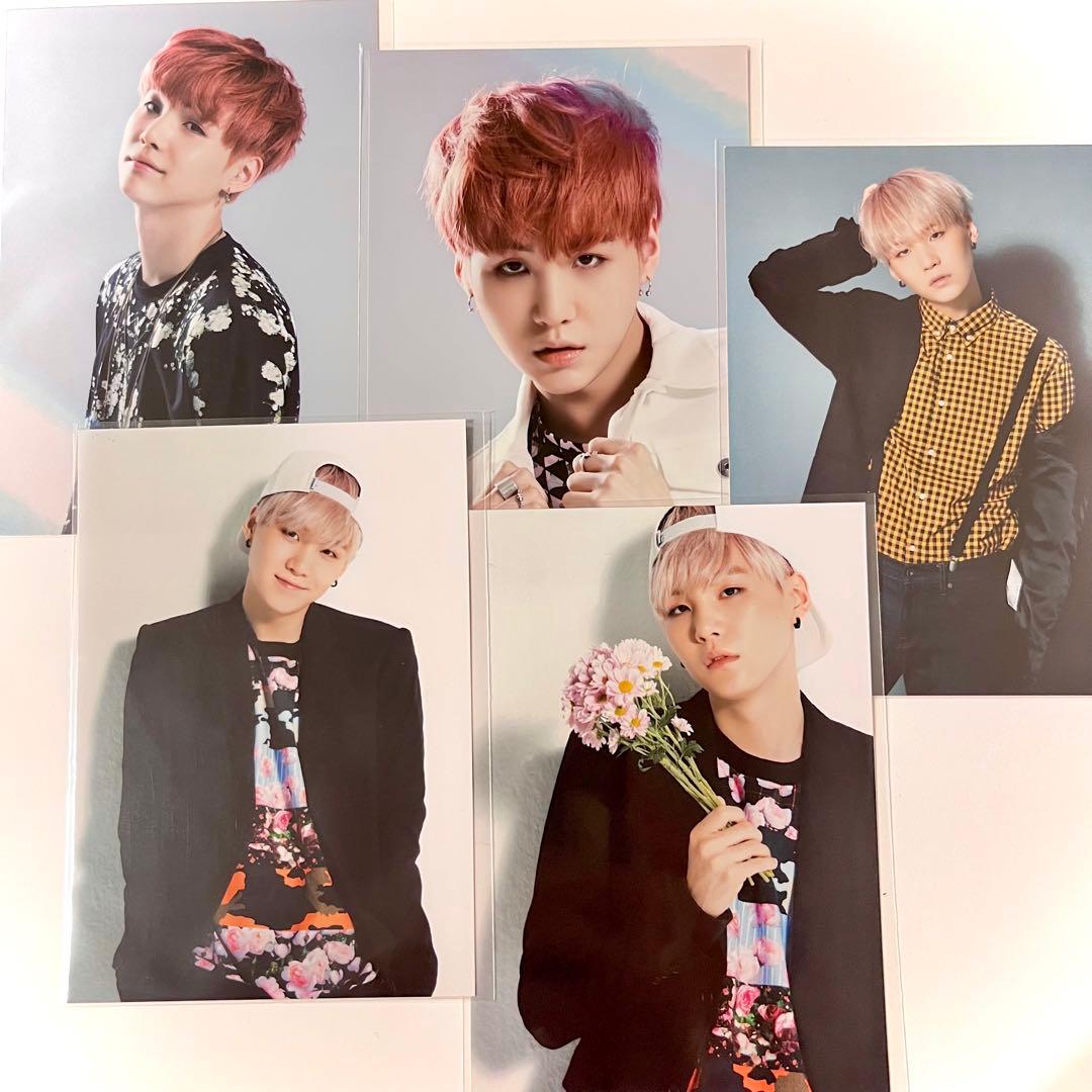 BTS SUGA ユンギ マルイフォト コンプ 5枚 生写真