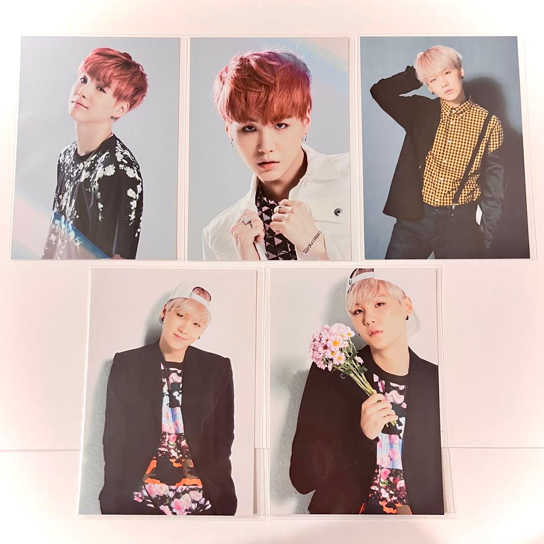 BTS SUGA ユンギ マルイフォト コンプ 5枚 生写真