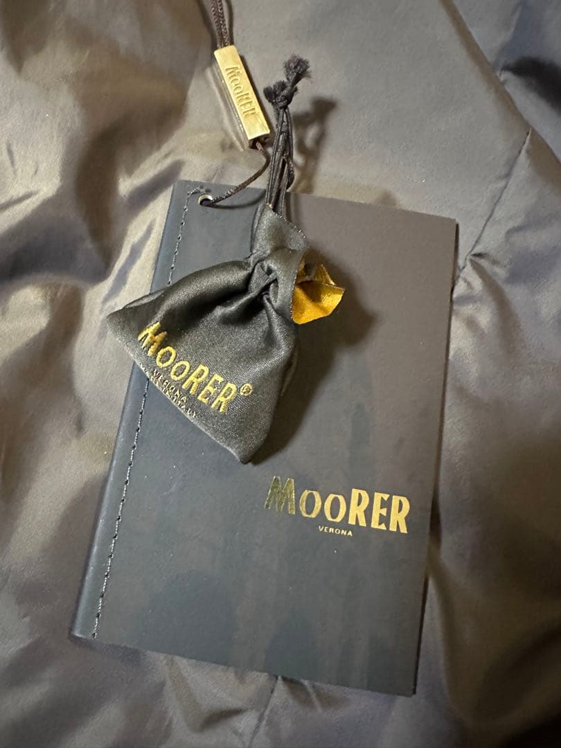 MOORER ムーレー MORRIS-KM 46 NERO ブラック ダウン