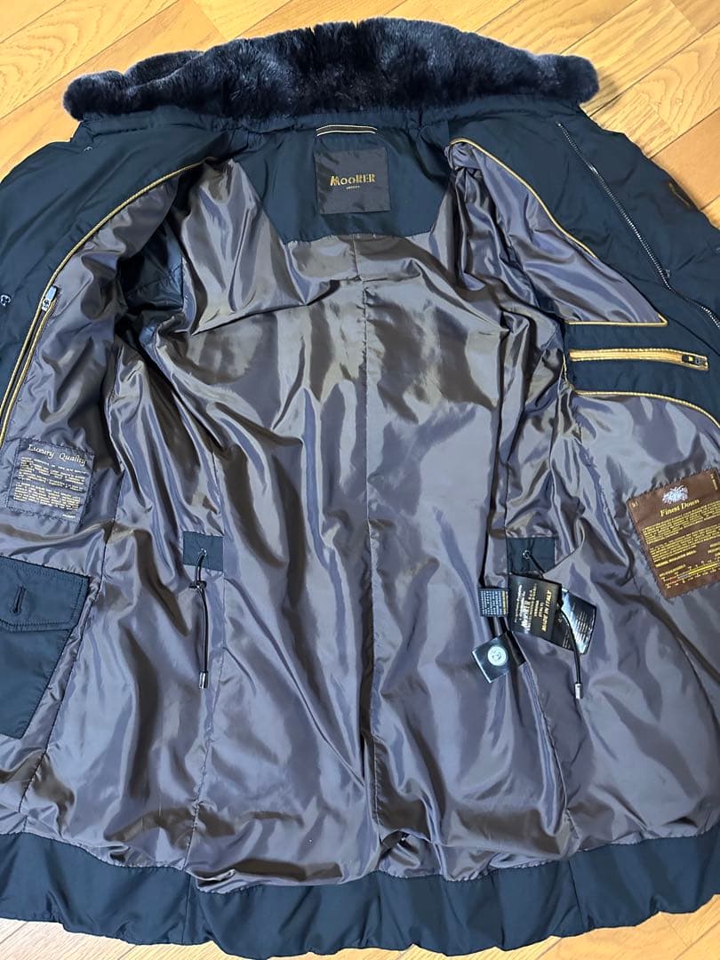 MOORER ムーレー MORRIS-KM 46 NERO ブラック ダウン