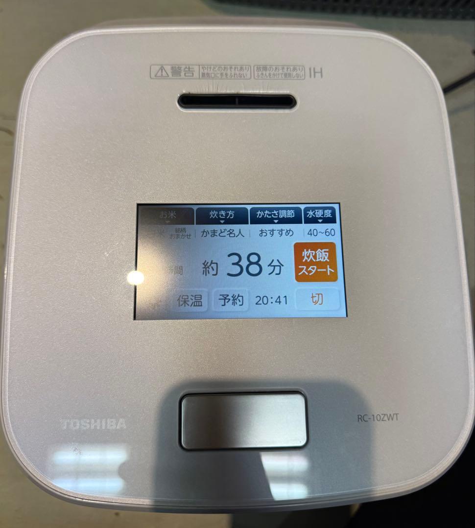 TOSHIBA IH炊飯器 RC-10ZWT