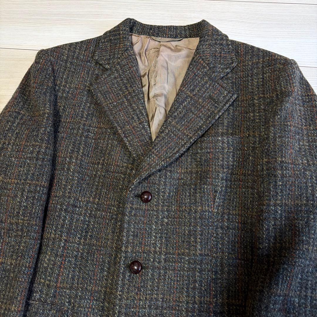 極上　70s Dunn&co ハリスツイード　テーラードジャケット　アナトミカ