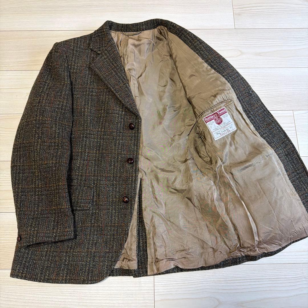 極上　70s Dunn&co ハリスツイード　テーラードジャケット　アナトミカ