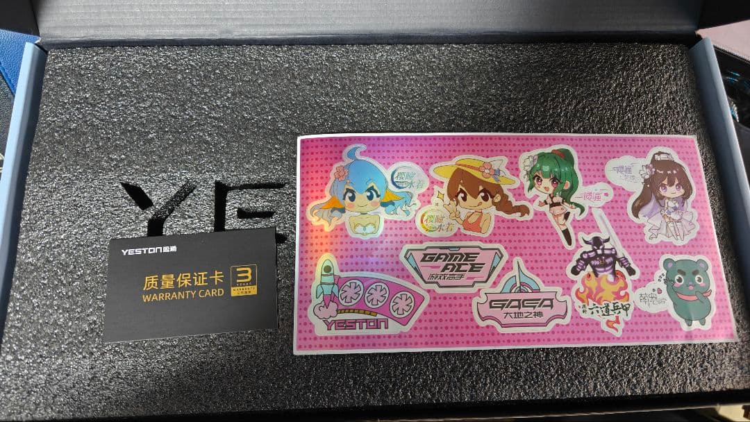 グラフィックボード・グラボ・ビデオカード YESTON RX9070XT-16GD6 Sakura OC