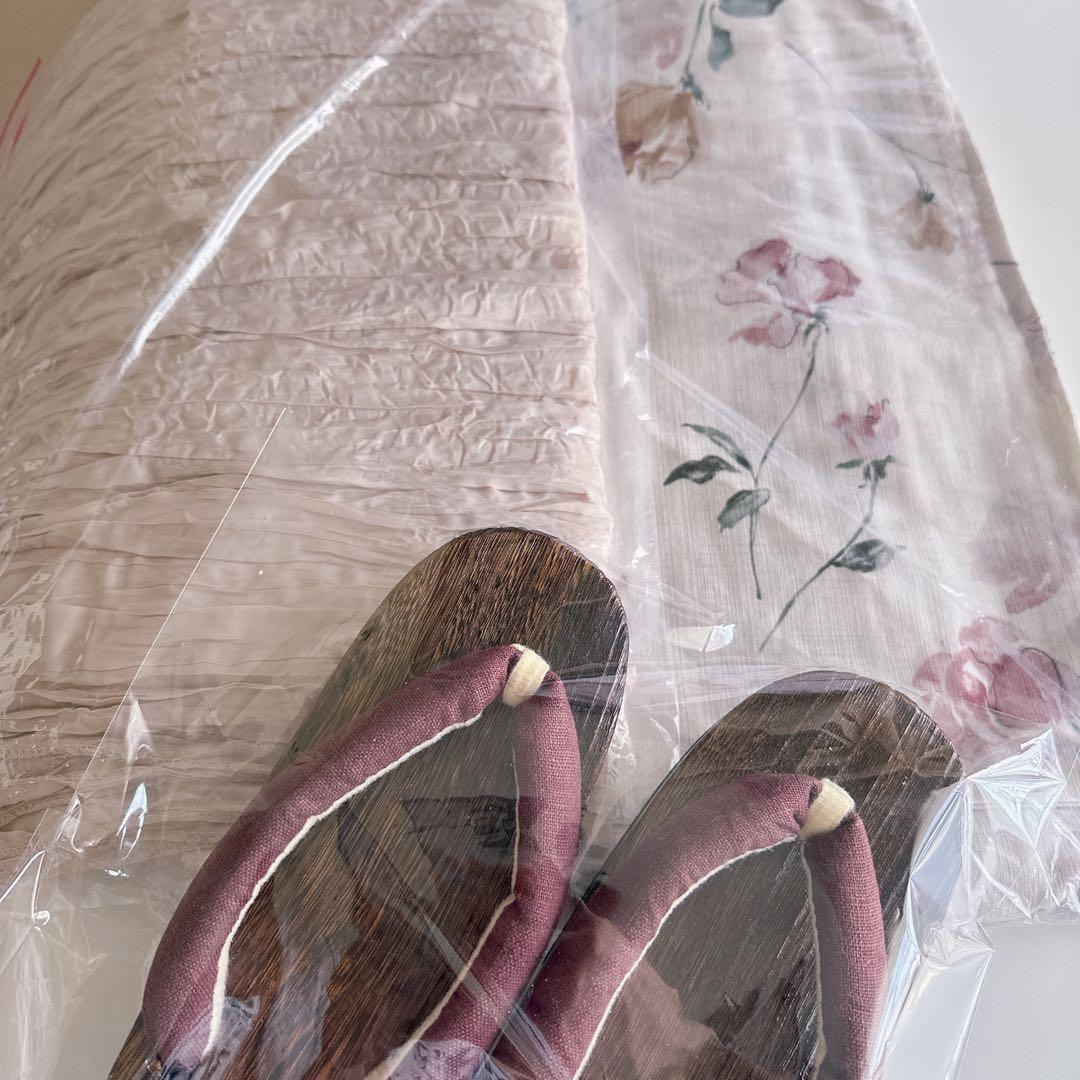 dita浴衣 桜花色の浮世花