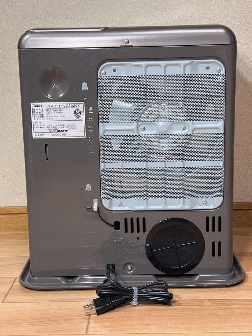 コロナ 石油ファンヒーター FH-VG3320Y 2020