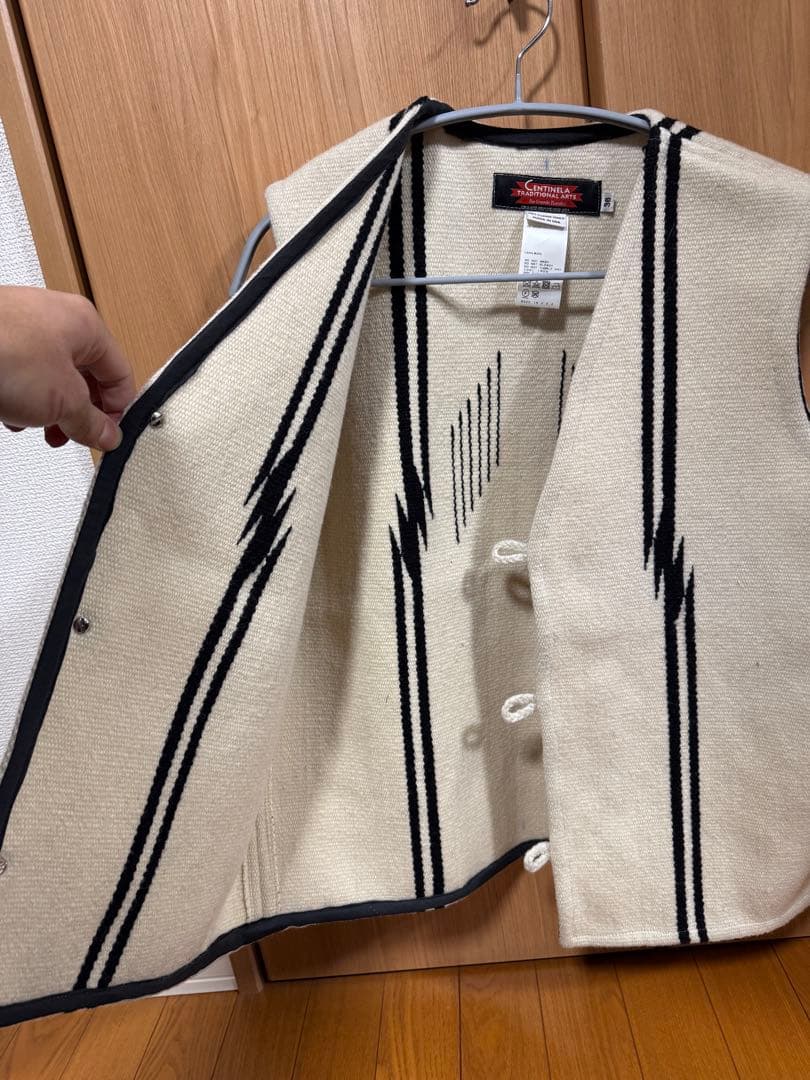 希少 センチネラCENTINELA チマヨベスト サイズ38