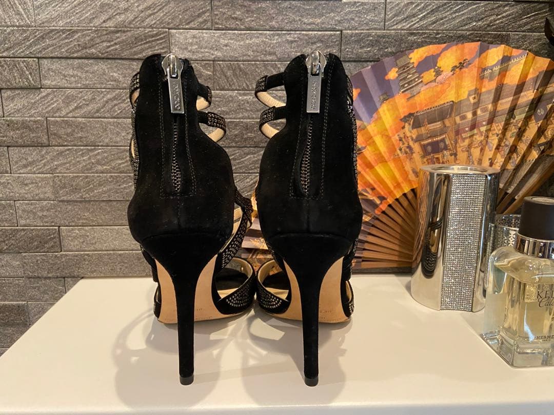 JIMMYCHOO黒サンダル34.5