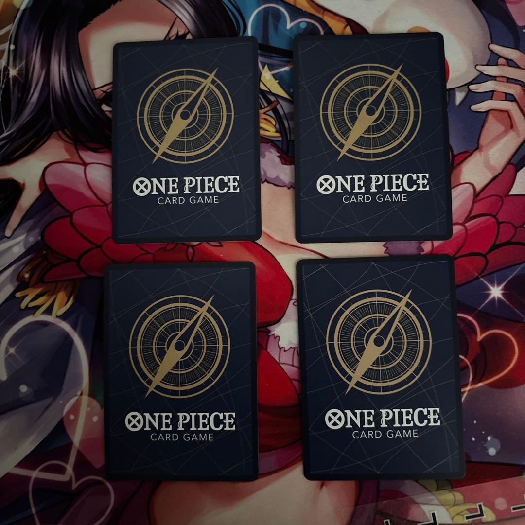 ワンピースカード ペローナ SR パラレル OP12-034 4枚