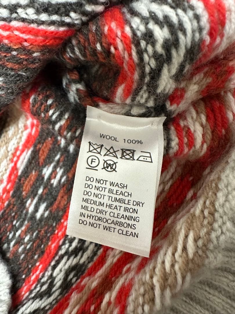 LAURENCE J SMITH フェアアイル クルーネックベスト