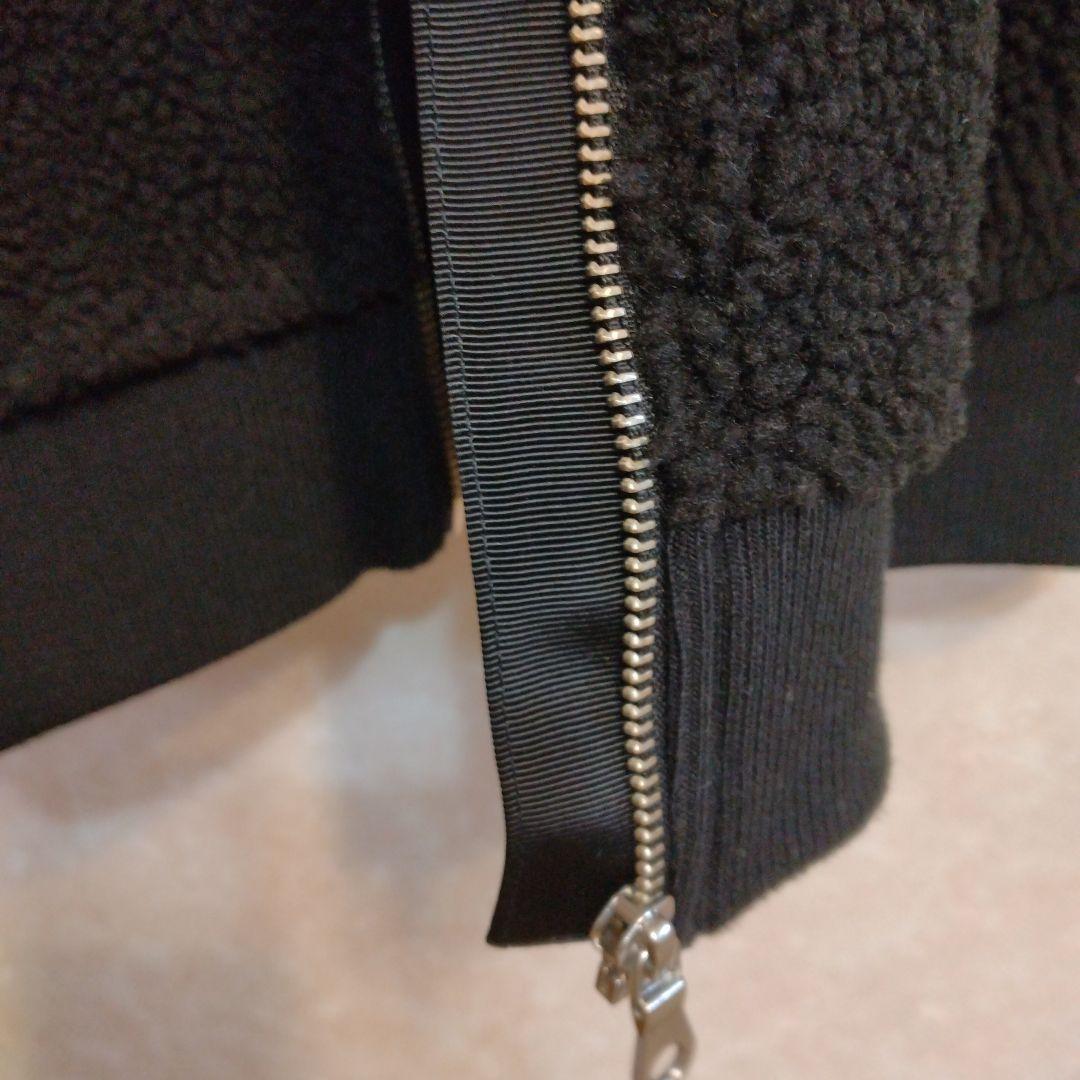 ★SHIPS any★ レディース　アウター　ボア　コクーン　ジップブルゾン