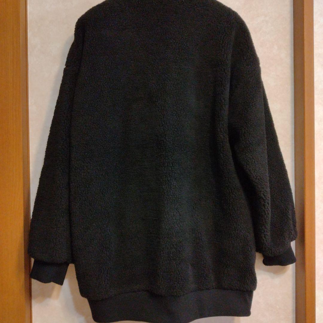 ★SHIPS any★ レディース　アウター　ボア　コクーン　ジップブルゾン