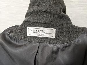 232　カシミヤ100％　東京スタイル　グレー　大きいサイズ　コート　カシミア