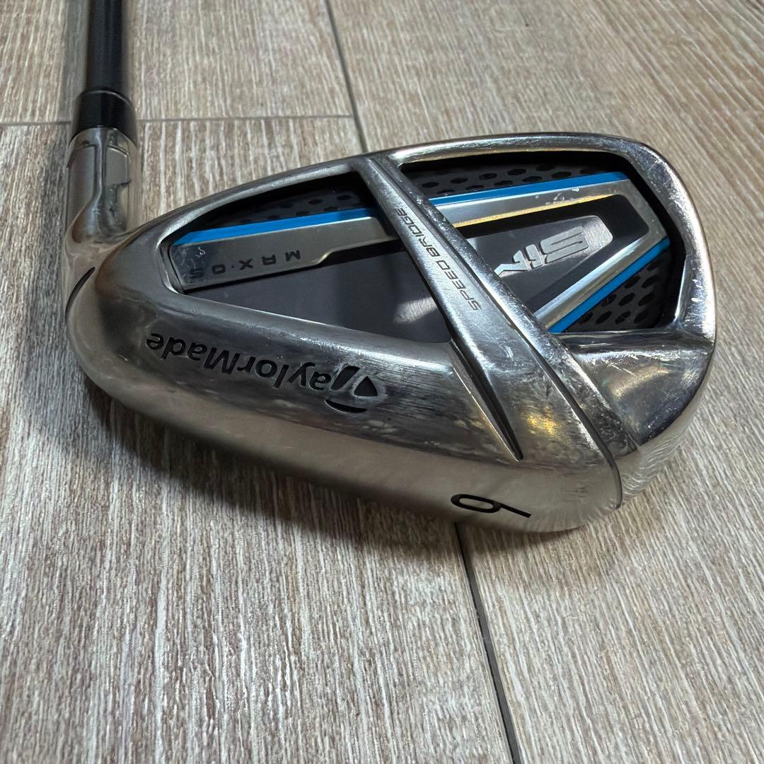 テーラーメイド　SIM MAX OSアイアン5本セット、カーボンシャフト、S