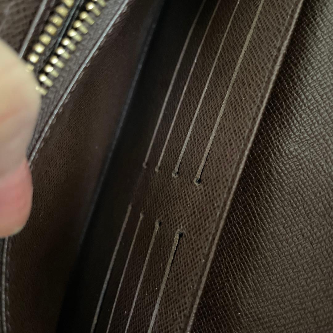 Louis Vuitton ダミエ・キャンバス 長財布　美品