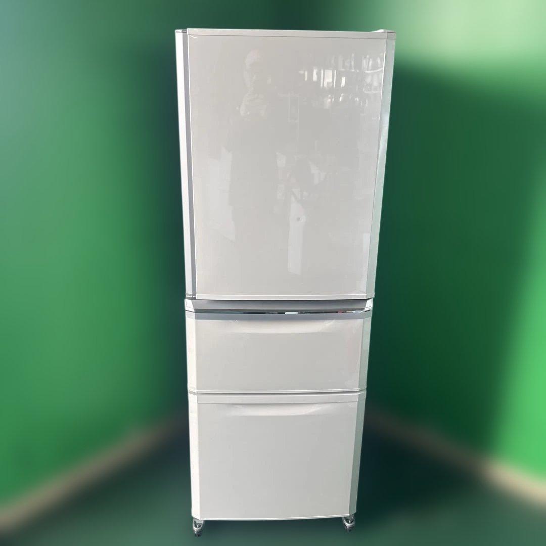 三菱 冷蔵庫 MR-C34C-W 335L