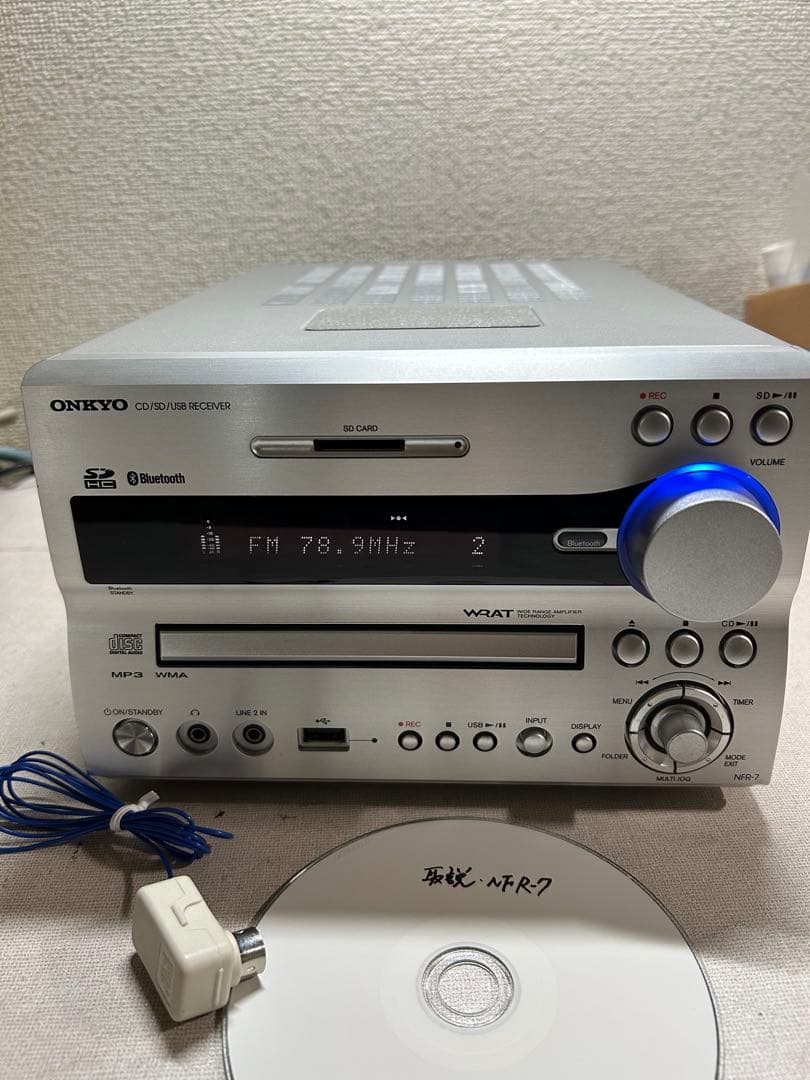 H15整備ONKYO NFR-7 CD/SD/USB/Bluetoothレシーバ