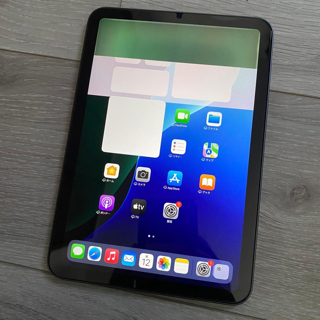 画面不良｜iPad mini 第6世代 64GB Wi-Fiモデル A2567