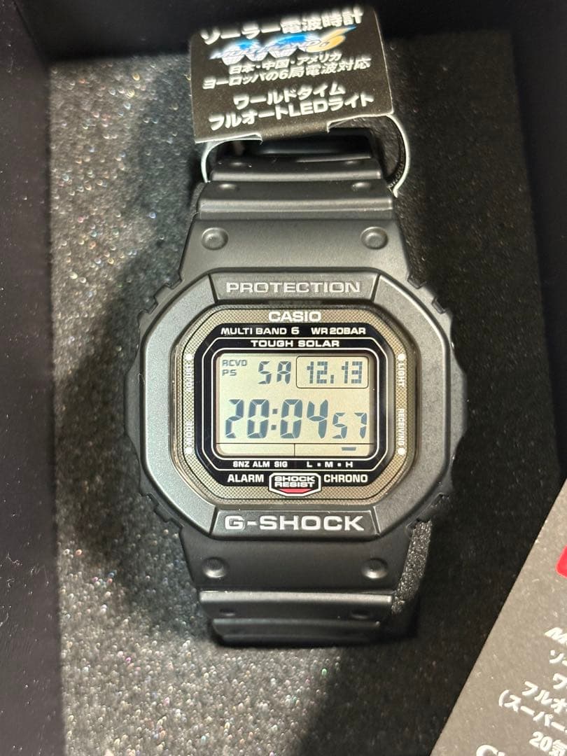 【極美品】G-SHOCK GW-5000U-1JF 電波タフソーラー カーボン