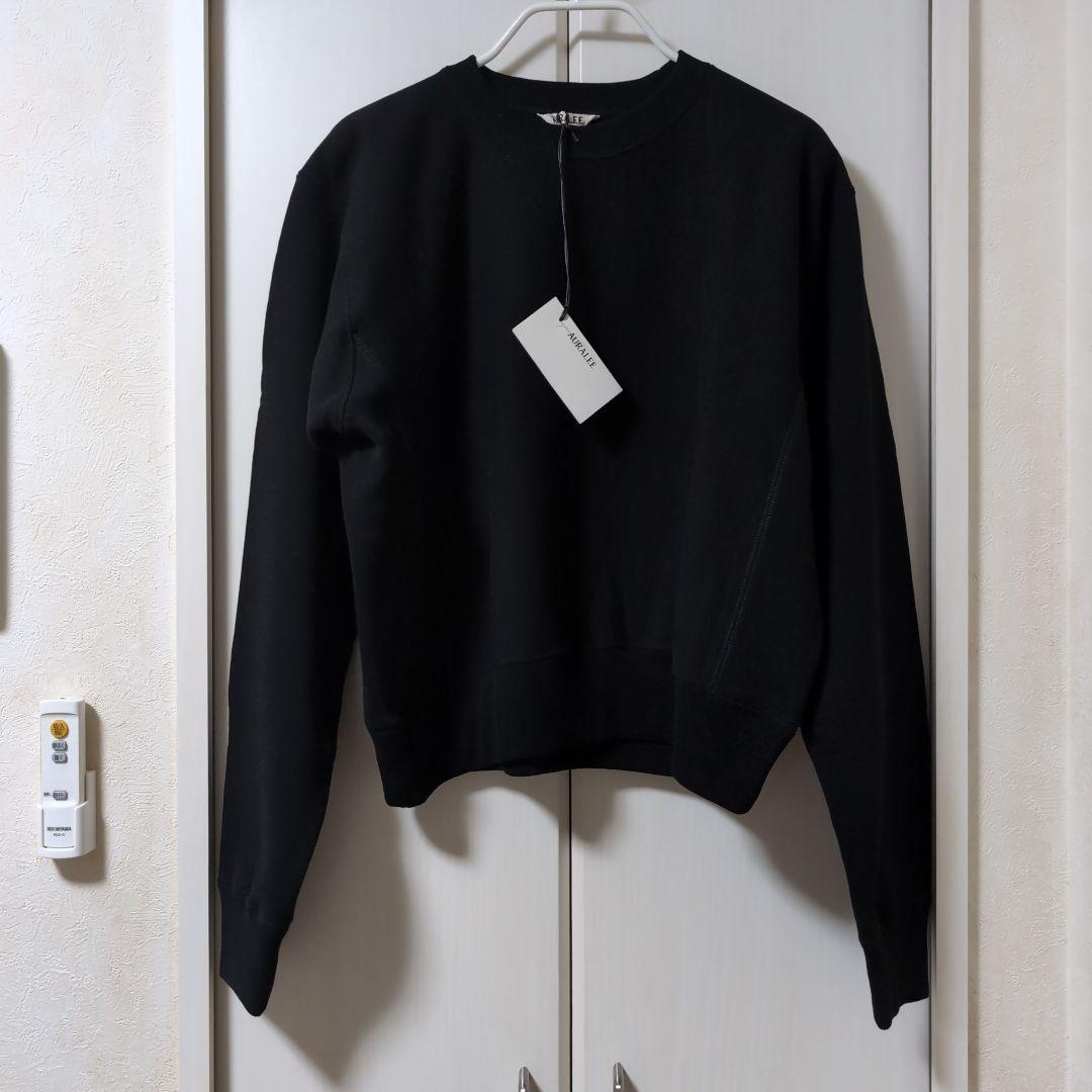 kcnm様　AURALEE スウェット ブラック サイズ0