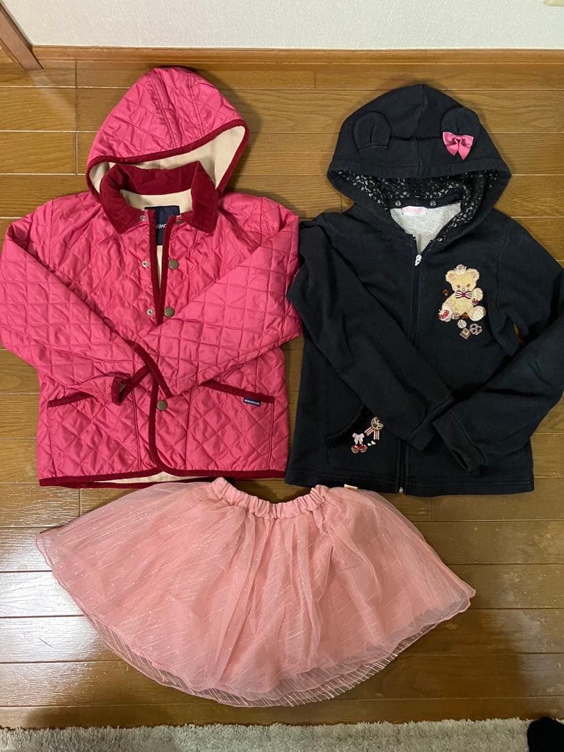 子供服まとめ売り(130サイズ)メゾピアノ他②