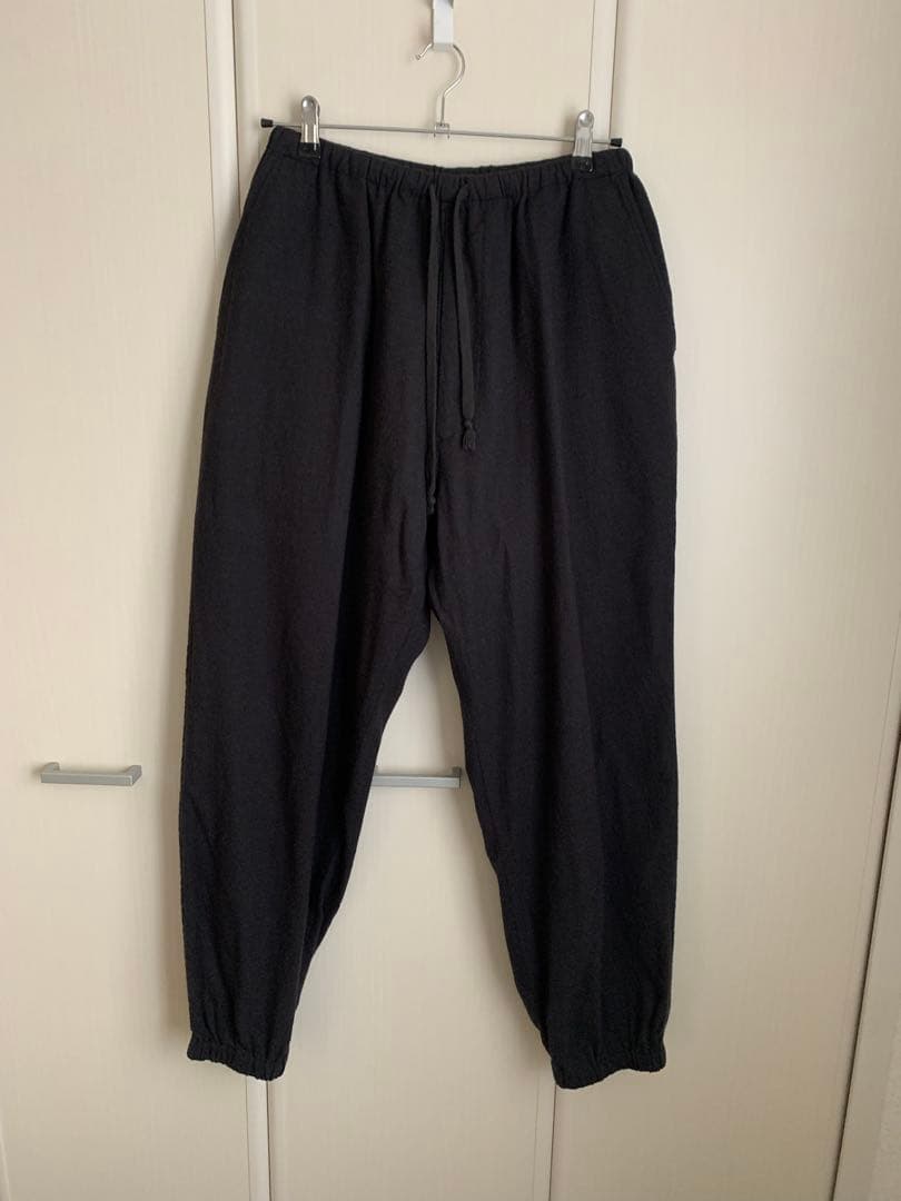 22AW COMOLI ウールビエラ ドローストリングパンツ サイズ2