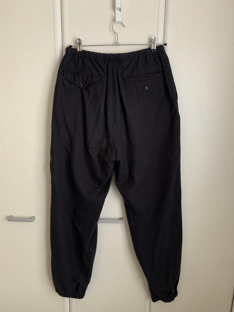 22AW COMOLI ウールビエラ ドローストリングパンツ サイズ2