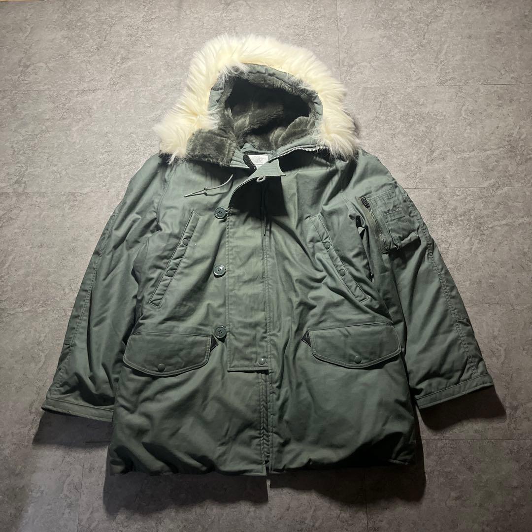 デットストック CENTRE MFG n-3b コットン M 送料無料