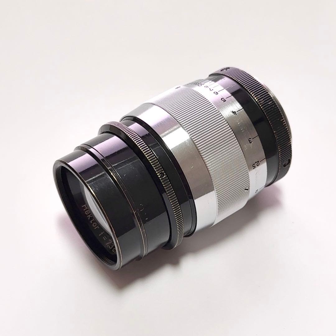 ライカ｜ヘクトール73mm F1.9 Hektor 7.3cm シルバークローム