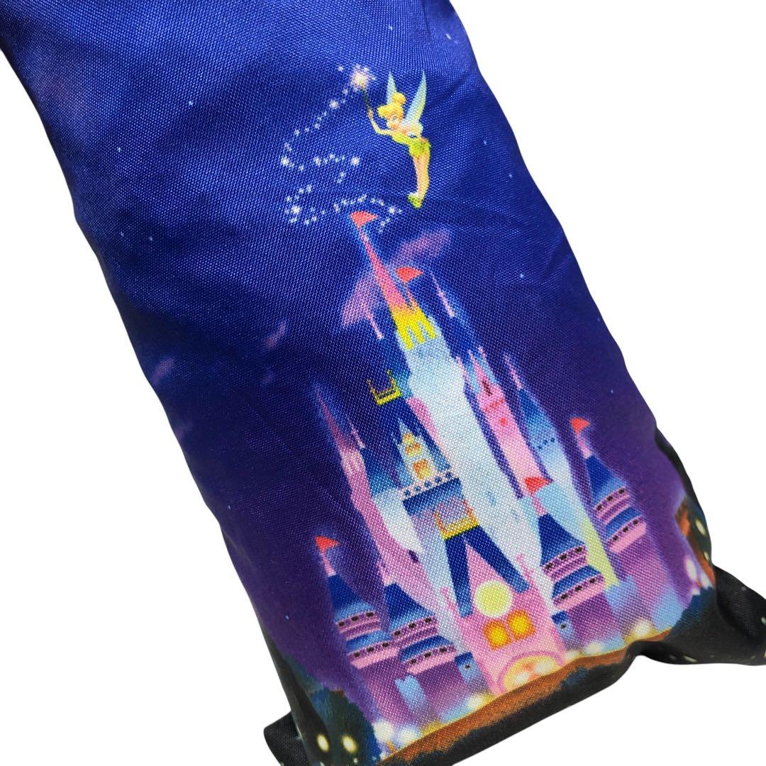 【タグ付き未使用】ディズニー 折りたたみ傘 パーク 夜景 アンブレラ 晴雨兼用
