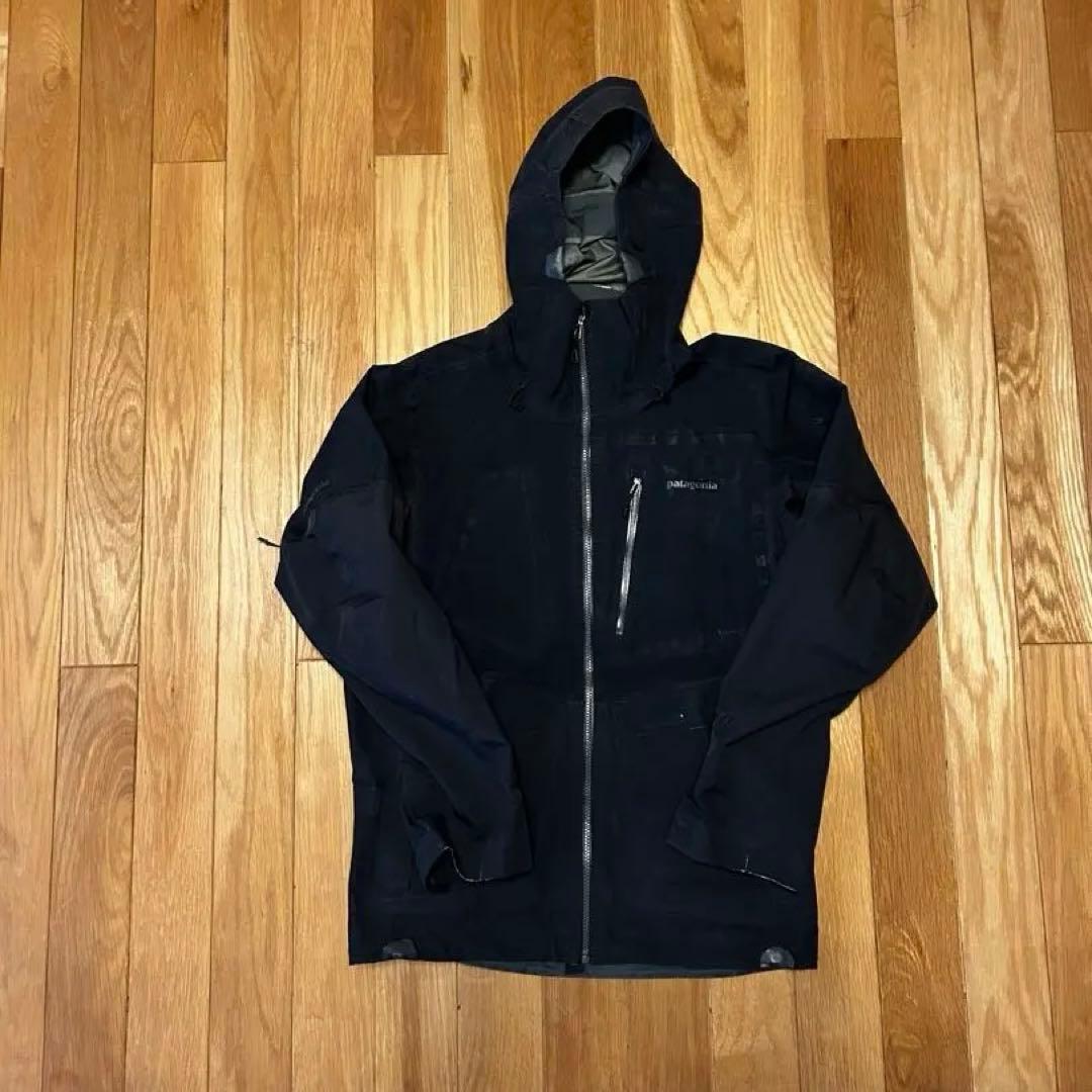パタゴニア パウスレイヤージャケット GORE-PRO ブラックXS