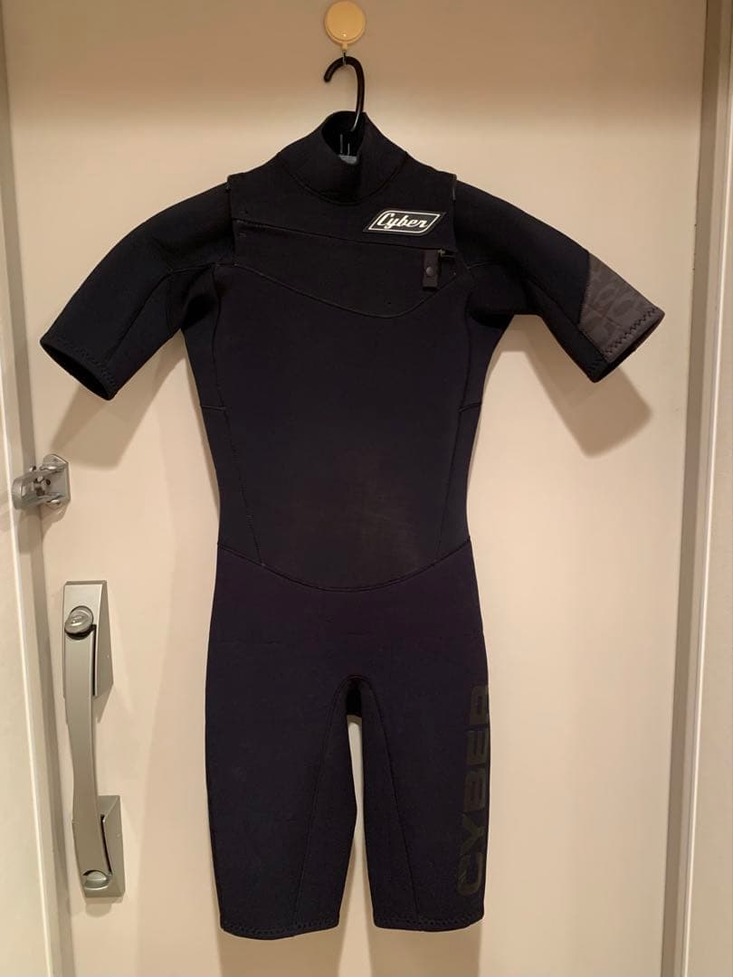 【あ】Cyber スプリング ウェットスーツ ブラックML