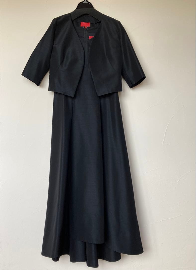 シビラ　シャンタン ドレス・ジャケット セット