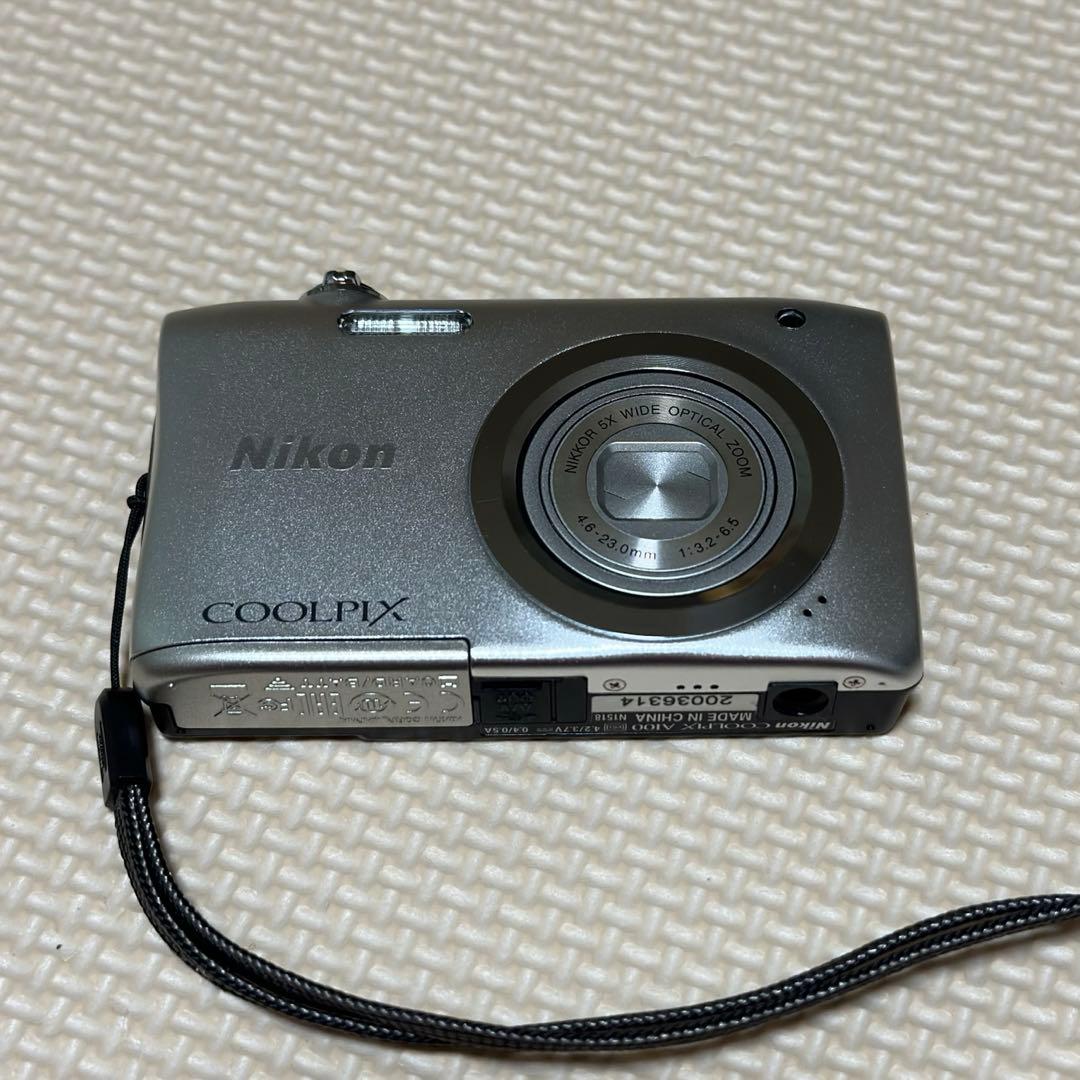 Nikon COOLPIX A100 シルバー 2010万画素 光学5倍ズーム
