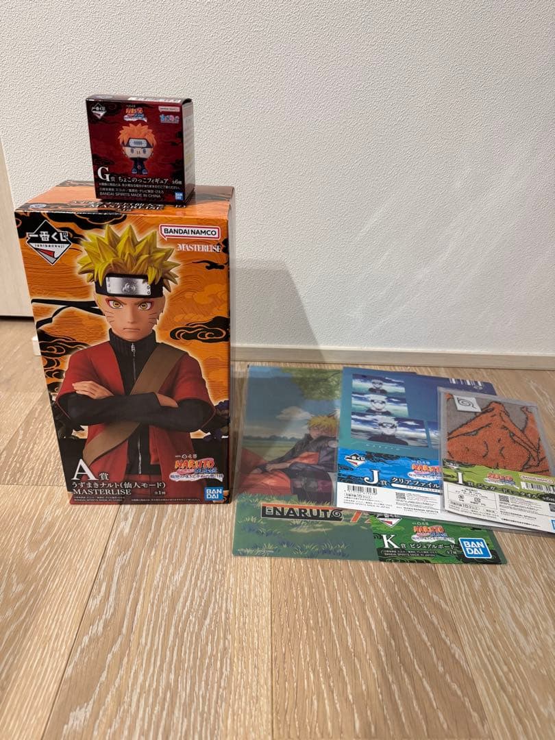 一番くじ NARUTO A賞 うずまきナルト仙人モード フィギュア おまけ付き