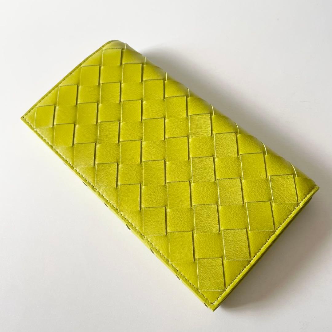 【ほぼ新品】BOTTEGA VENETA ボッテガ 長財布 イントレチャート