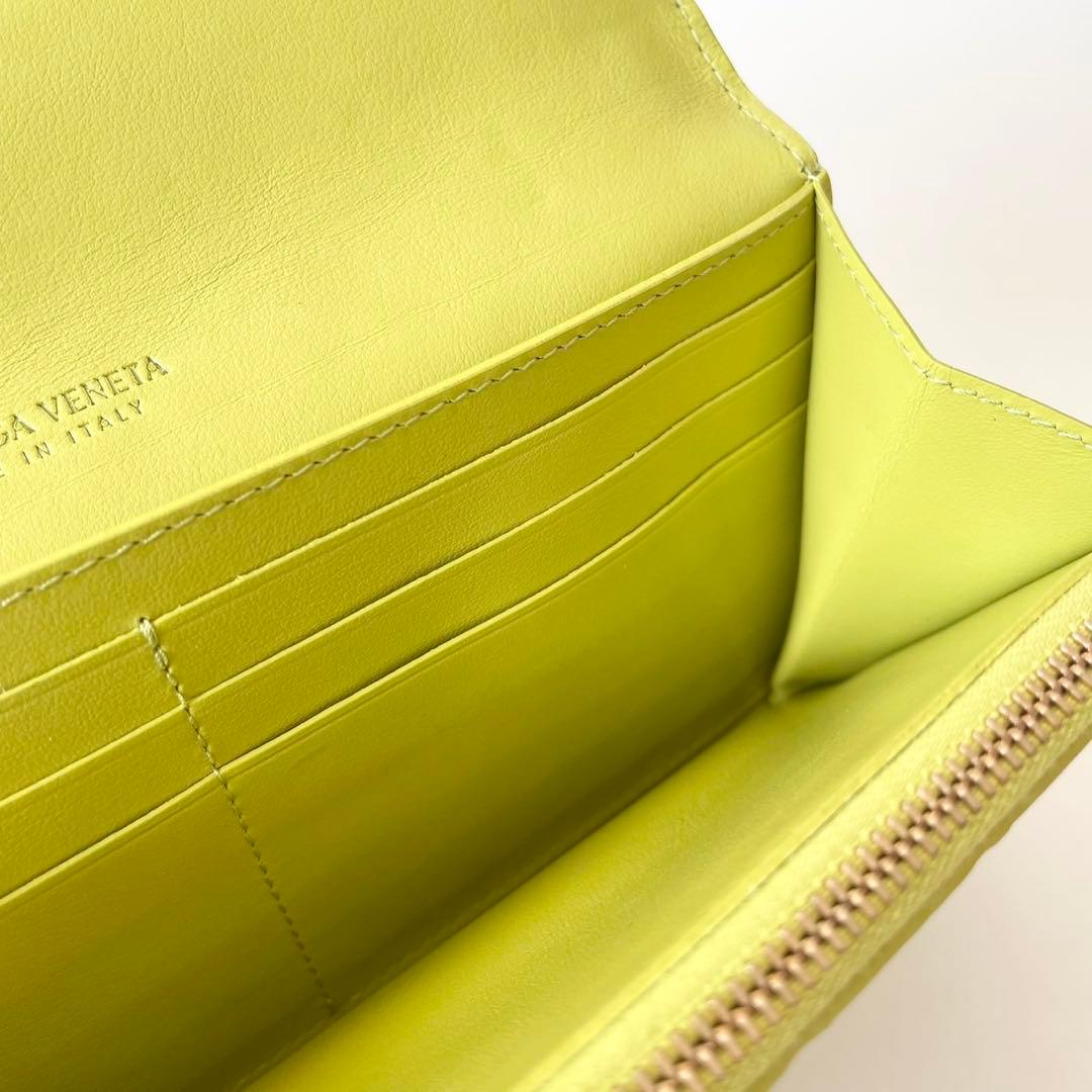 【ほぼ新品】BOTTEGA VENETA ボッテガ 長財布 イントレチャート