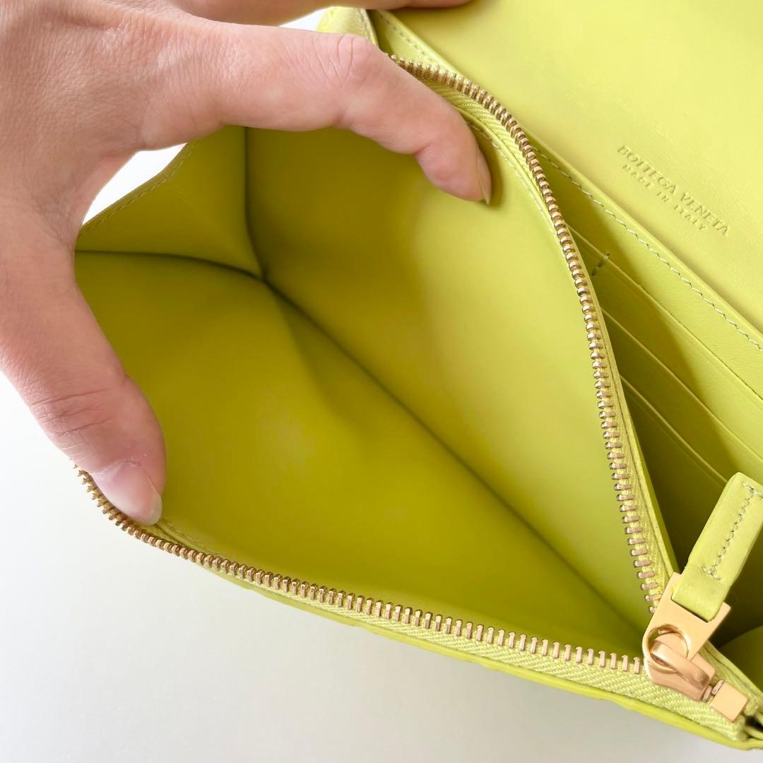 【ほぼ新品】BOTTEGA VENETA ボッテガ 長財布 イントレチャート