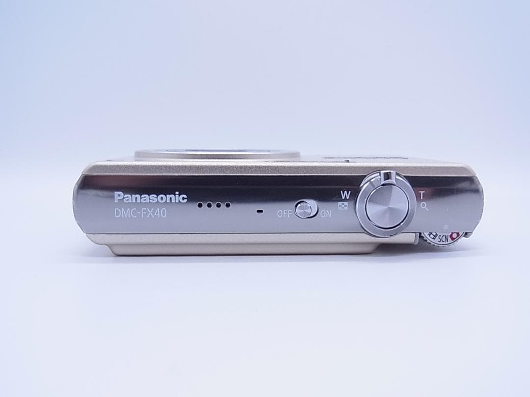 完動品 Panasonic パナソニック LUMIX DMC-FX40 ゴールド