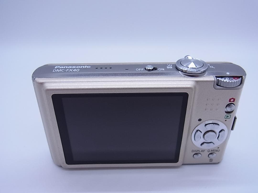 完動品 Panasonic パナソニック LUMIX DMC-FX40 ゴールド