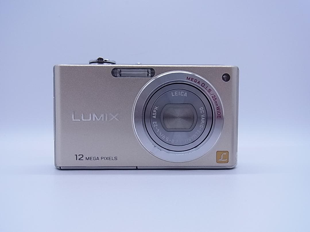 完動品 Panasonic パナソニック LUMIX DMC-FX40 ゴールド
