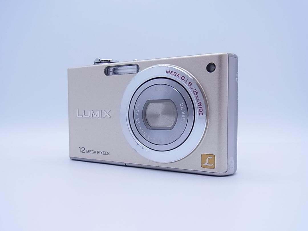 完動品 Panasonic パナソニック LUMIX DMC-FX40 ゴールド