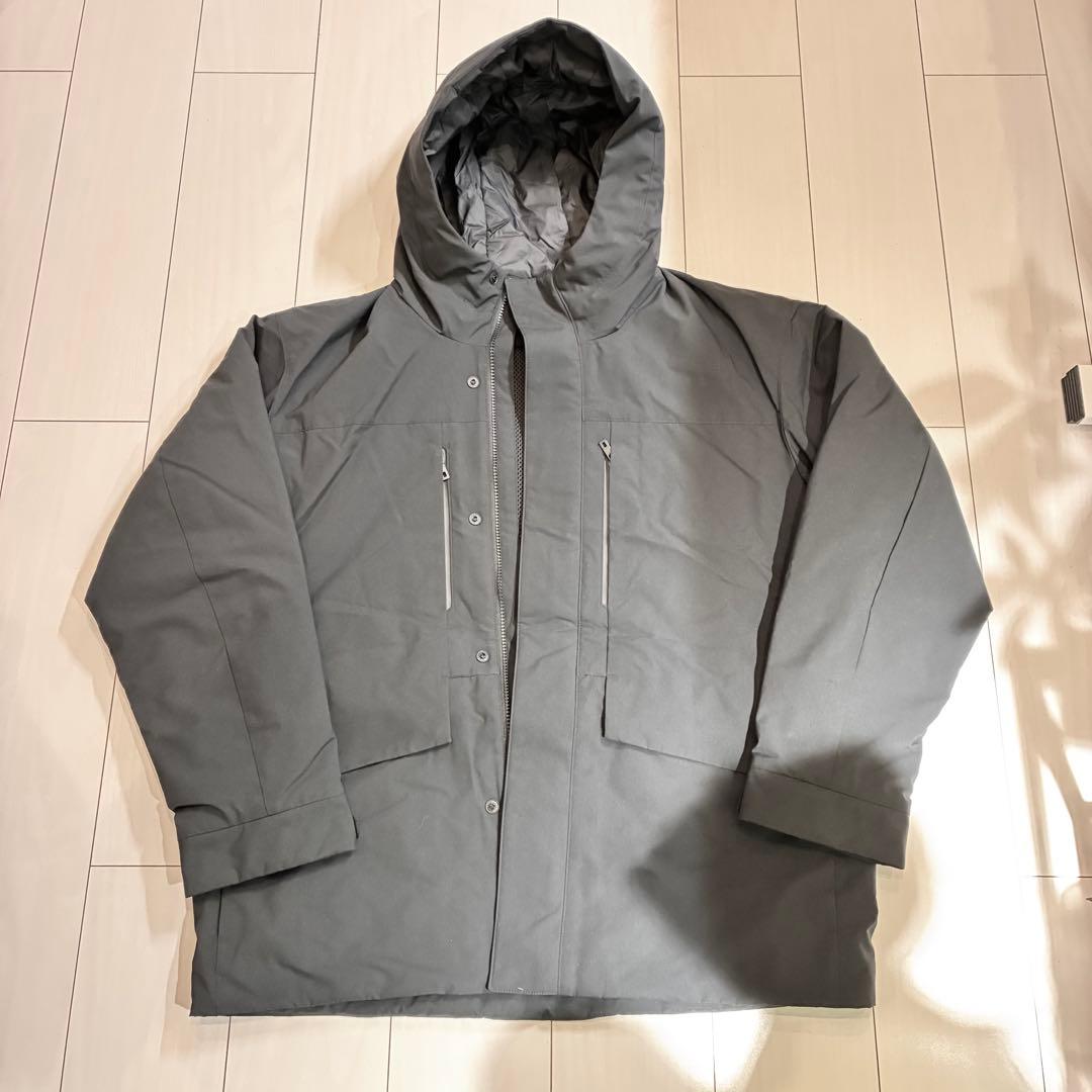 【試着のみ】UNIQLO ハイブリッドダウンパーカ Lサイズ ブラック