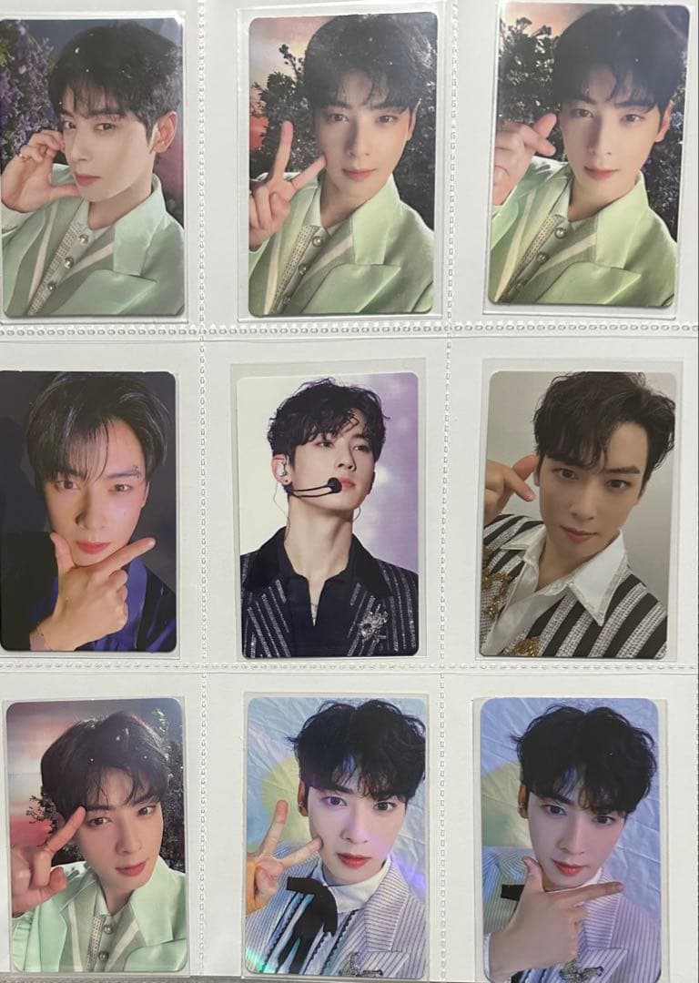 ASTRO チャウヌ ウヌ トレカ 33枚