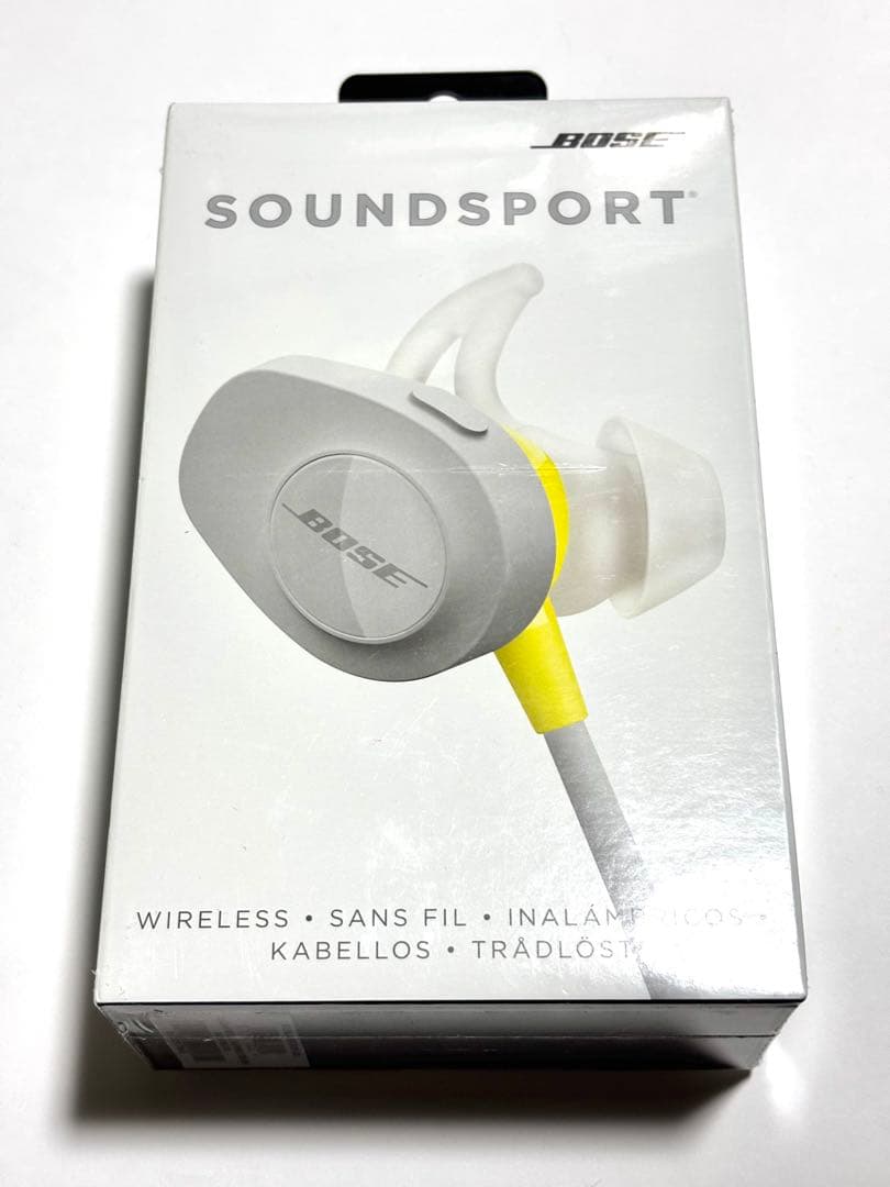 BOSE ワイヤレスヘッドホン SOUNDSPORT 新品未開封 シトロン